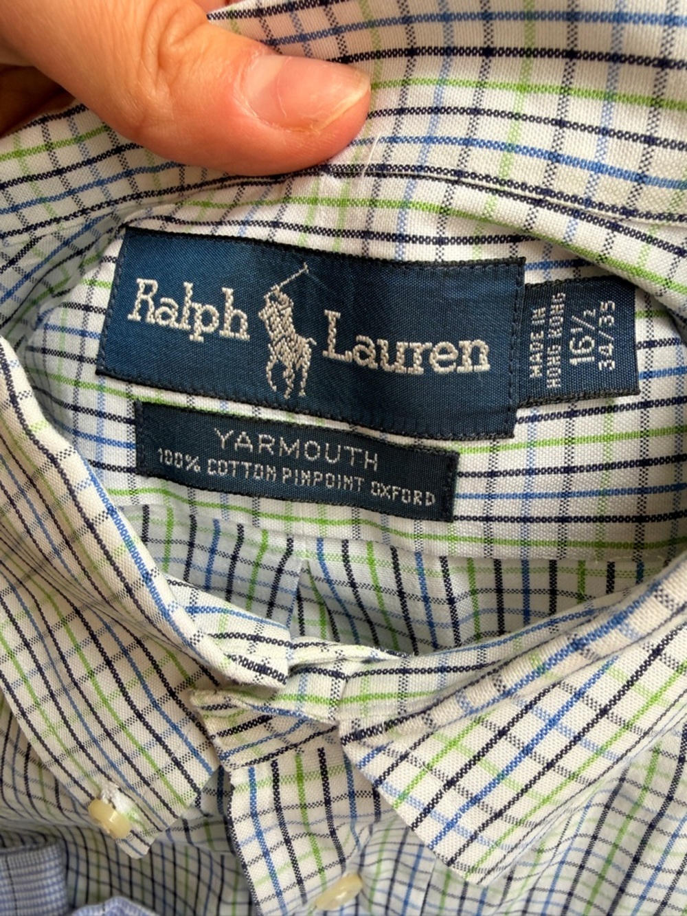 Ralph Lauren Men’s Button Down Dress Shirt Bundle 16 1/2‎ 34/35 Preppy Oxford - Picture 12 of 16